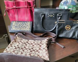 Coach, Kate Spade, Michael Kors to name a few