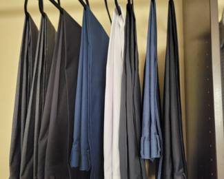 I call this shot "Smooth Operator." Yes, I know, they're just pants - but look how crisp and smooth they are!