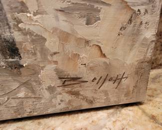 Artist of Mpls painting