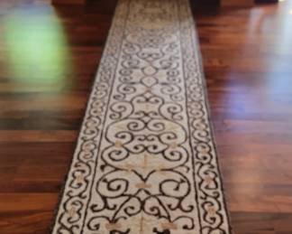This runner is 12 feet long by 2.5 feet wide