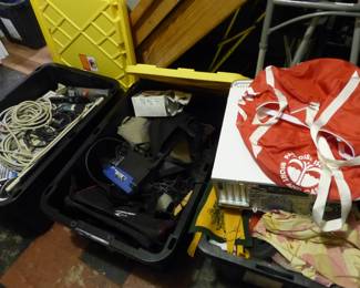 LOADED garage & basement!! Tons of power & hand tools and all kinds of things!!