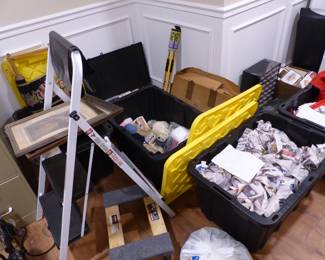 LOADED garage & basement!! Tons of power & hand tools and all kinds of things!!