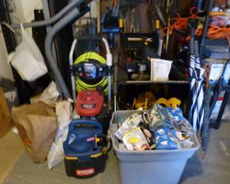 Power washer & snow blower