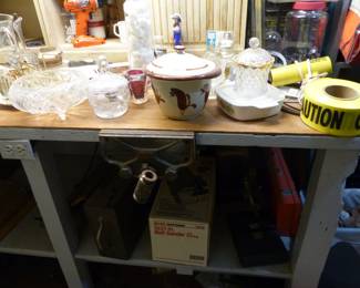 LOADED garage & basement!! Tons of power & hand tools and all kinds of things!!