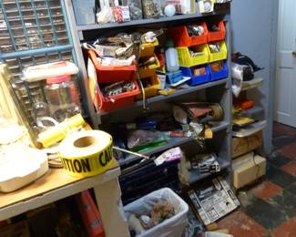 LOADED garage & basement!! Tons of power & hand tools and all kinds of things!!