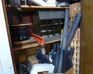 LOADED garage & basement!! Tons of power & hand tools and all kinds of things!!