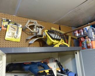 LOADED garage & basement!! Tons of power & hand tools and all kinds of things!!