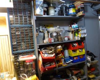 LOADED garage & basement!! Tons of power & hand tools and all kinds of things!!