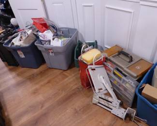 LOADED garage & basement!! Tons of power & hand tools and all kinds of things!!