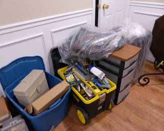 LOADED garage & basement!! Tons of power & hand tools and all kinds of things!!