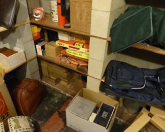 LOADED garage & basement!! Tons of power & hand tools, vintage games and all kinds of things!!