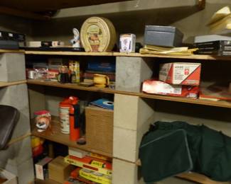 LOADED garage & basement!! Tons of power & hand tools, vintage games and all kinds of things!!