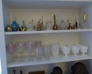 Bell collection, glassware