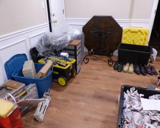 LOADED garage & basement!! Tons of power & hand tools and all kinds of things!!
