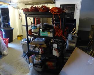 LOADED garage & basement!! Tons of power & hand tools and all kinds of things!!