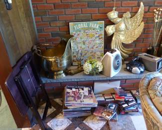 Records, bric-a-brac
