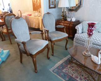 Pair of accent chairs