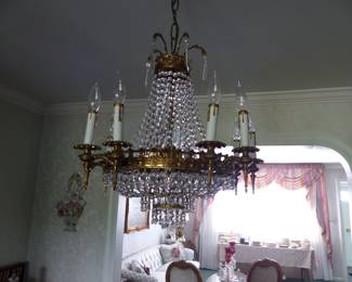 Crystal chandelier