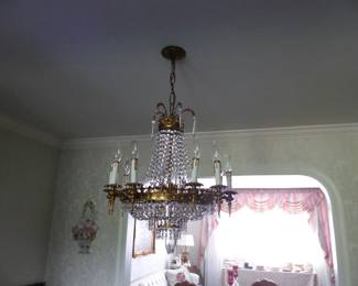 Crystal chandelier