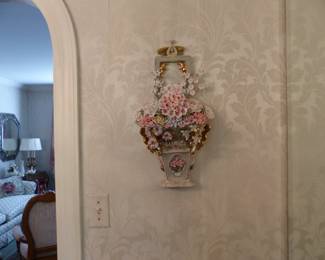 Pair of decorative wall hangings