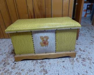 Vintage toy chest