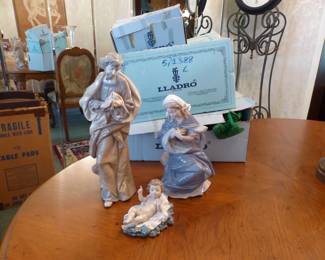 Lladro nativity set