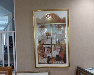 Framed pictures and posters