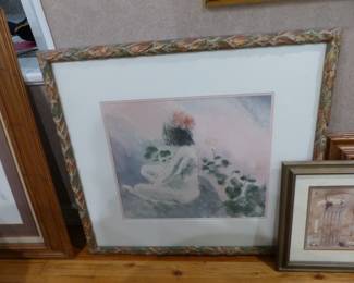 Framed pictures and posters