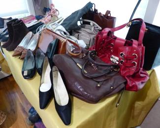 Women's shoes & handbags including designer labels