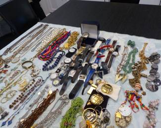 Costume jewelry & watches