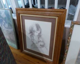 Framed pictures and posters