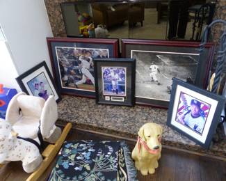 Signed & unsigned sports memorabilia