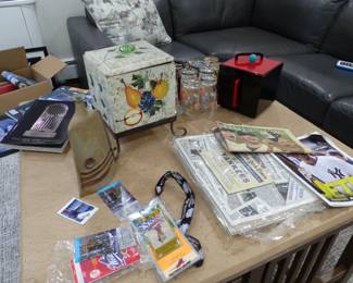 Sports memorabilia, bric-a-brac