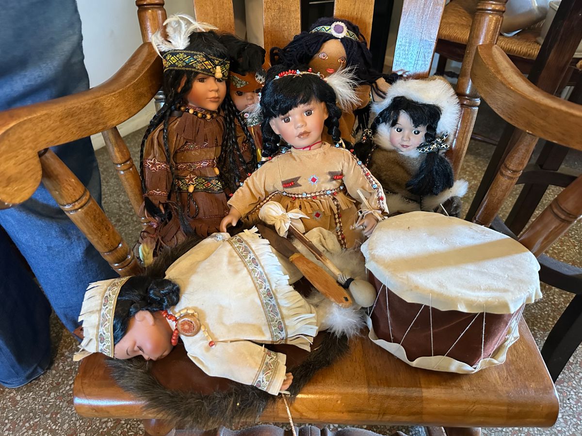 Porcelain and Vinyl Dolls