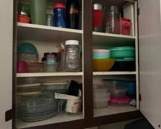 Dishes everywhere!