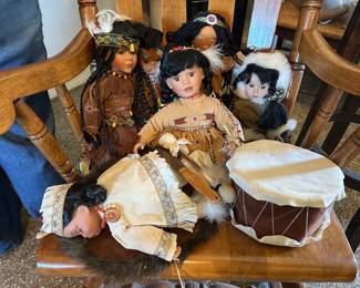 Porcelain and Vinyl Dolls