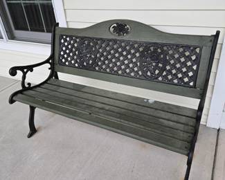 Garden bench