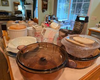 Much kitchen clutter