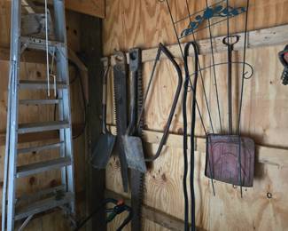 Many yard tools
