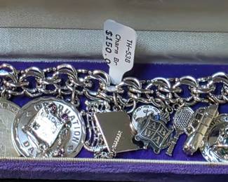 Sterling Charm Bracelet