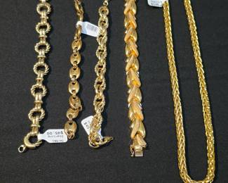 925 Sterling Bracelets and Necklace