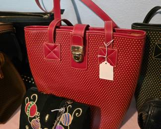 Dooney Red Bucket