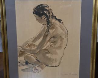 Cameron Burnside , Watercolor