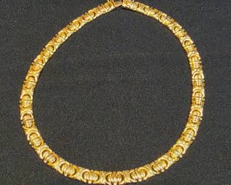 Gold over Sterling Necklace
