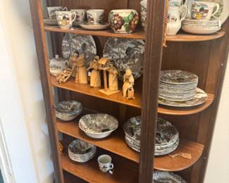 Vintage dishes, plates, cups