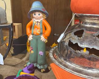 Vintage ceramic Haloween decor