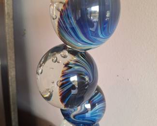 Murano. Base 7" × 7". 32" H