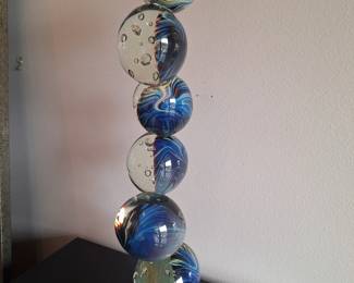 Murano. Base 7" × 7". 32" H