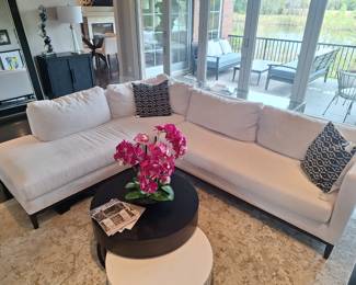 Arhaus Sectional. 108"×86"