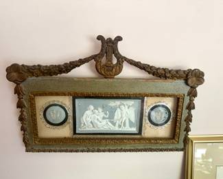 Gilt Lyre Frame- Wedgwood-Style